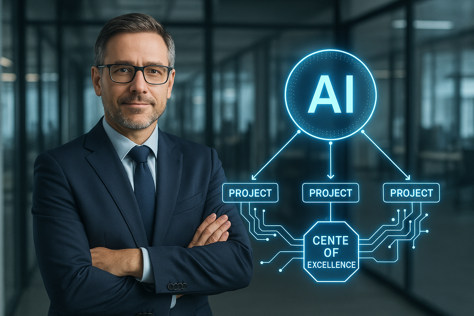 Creating an AI Center of Excellence in Professional-Services Organizations: The CIO Playbook