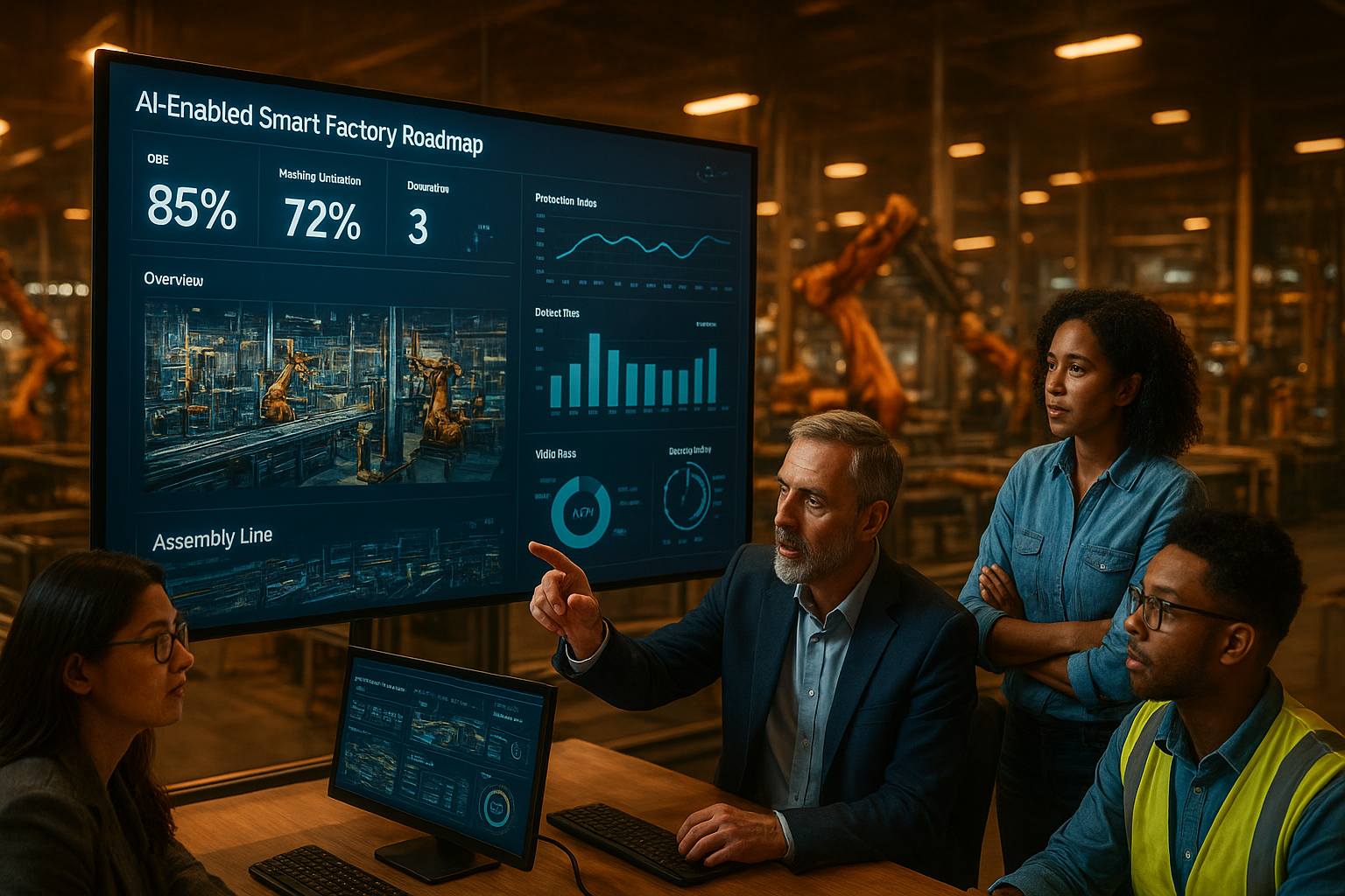 Smart Factory AI 2025: Priority Bets and Roadmaps for Manufacturing CTOs
