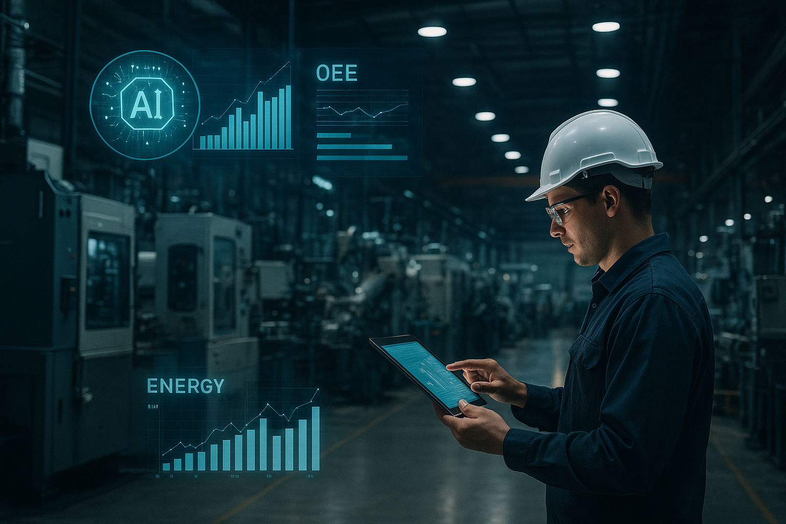 Manufacturing ROI: Aligning AI to OEE, Yield, and Energy Intensity